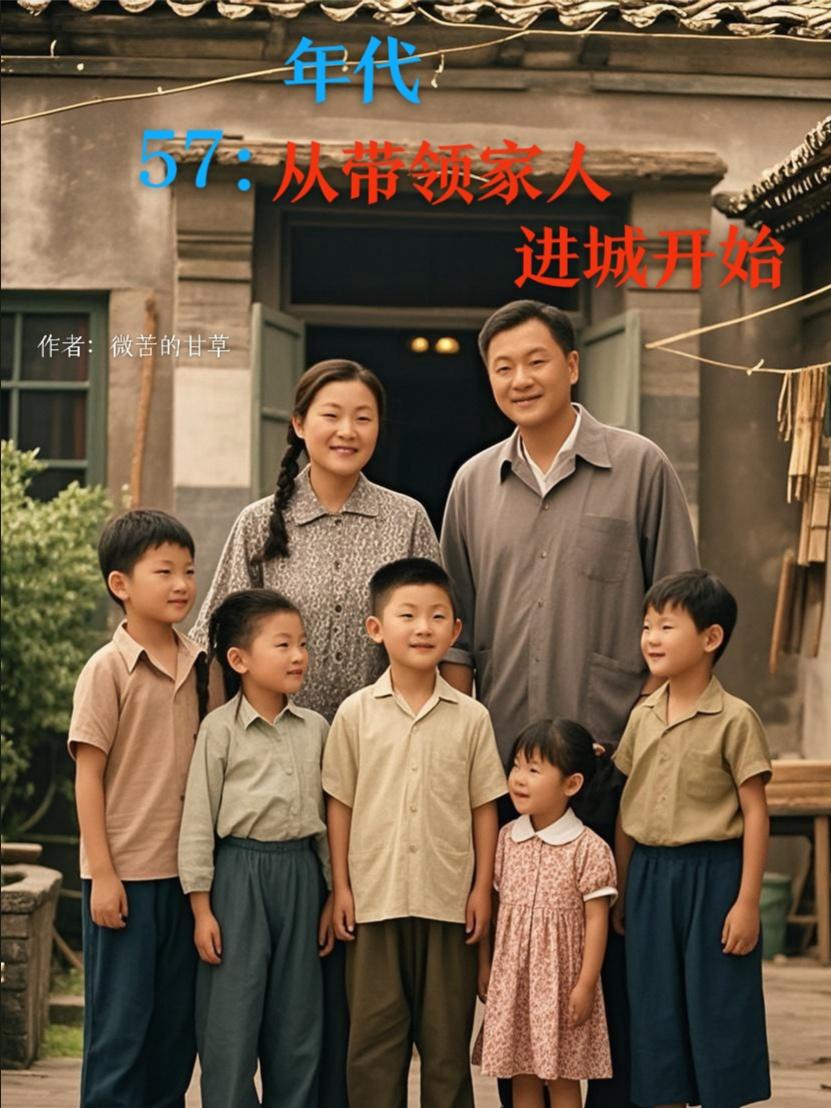 年代57：从带领家人进城开始小说阅读